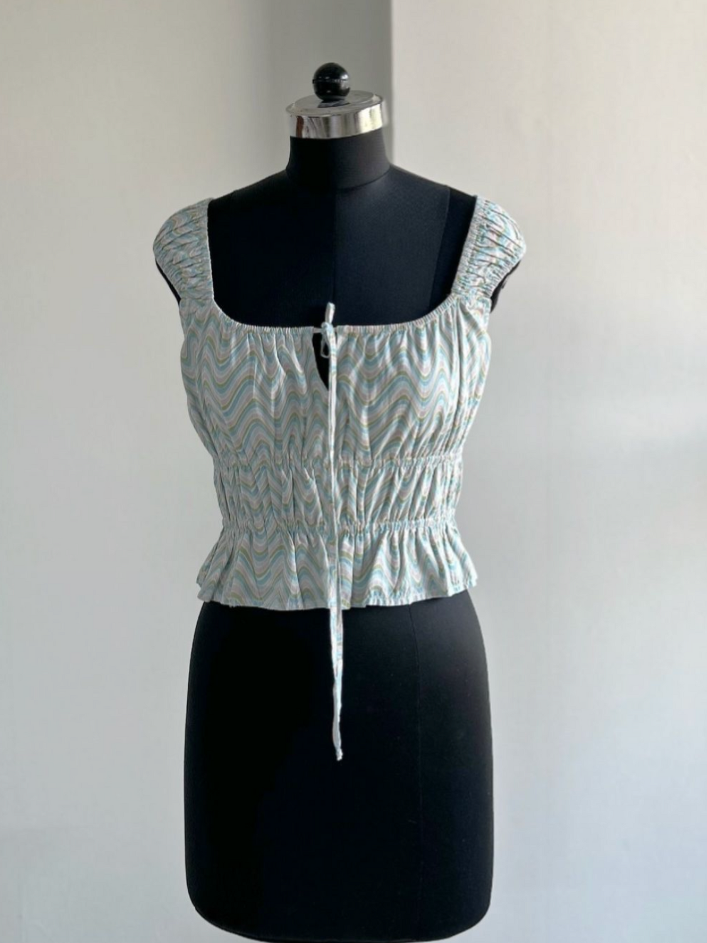 Beautiful Smocked Top in Cotton by A m e r i c a n E a g l e