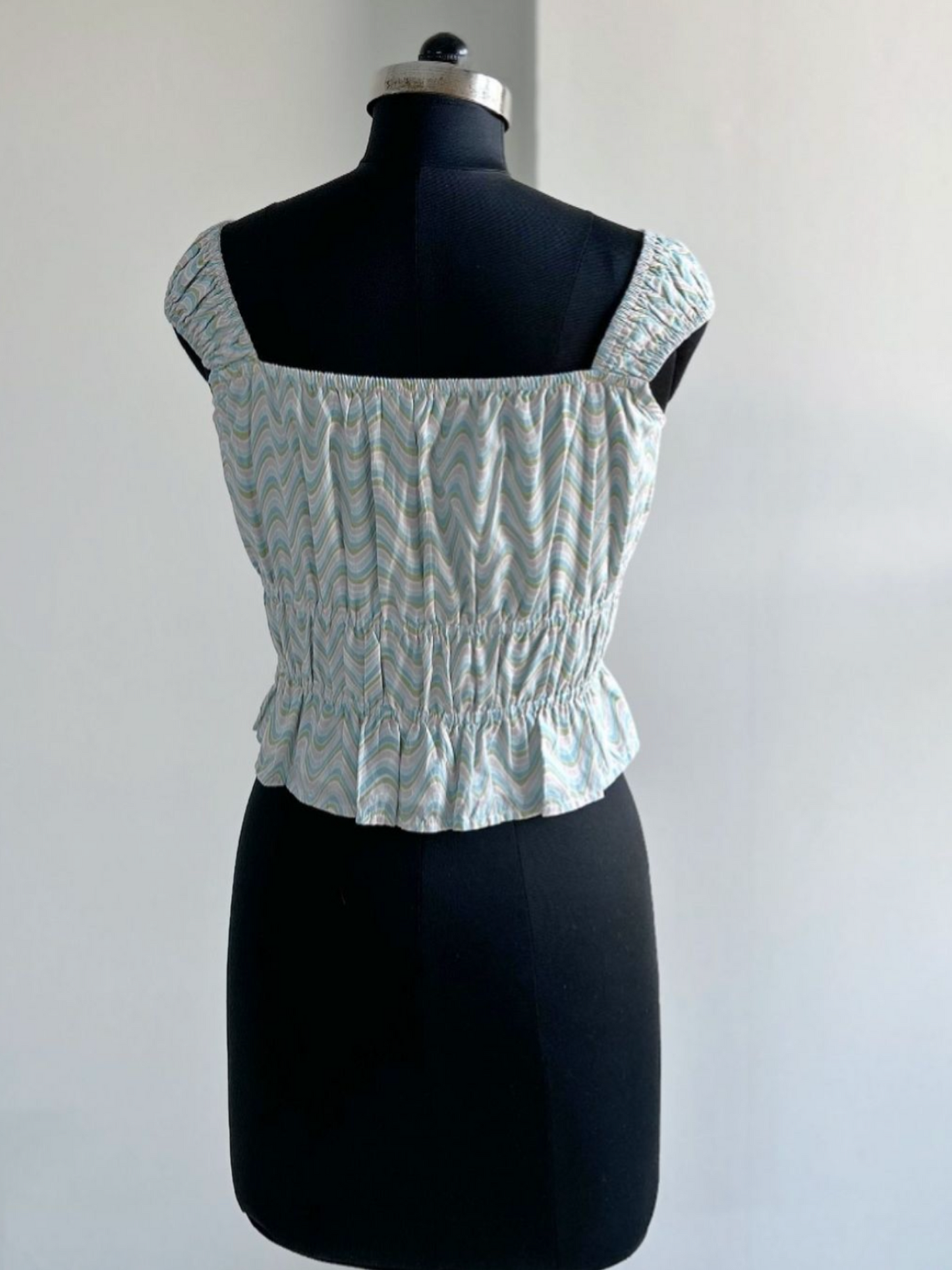 Beautiful Smocked Top in Cotton by A m e r i c a n E a g l e