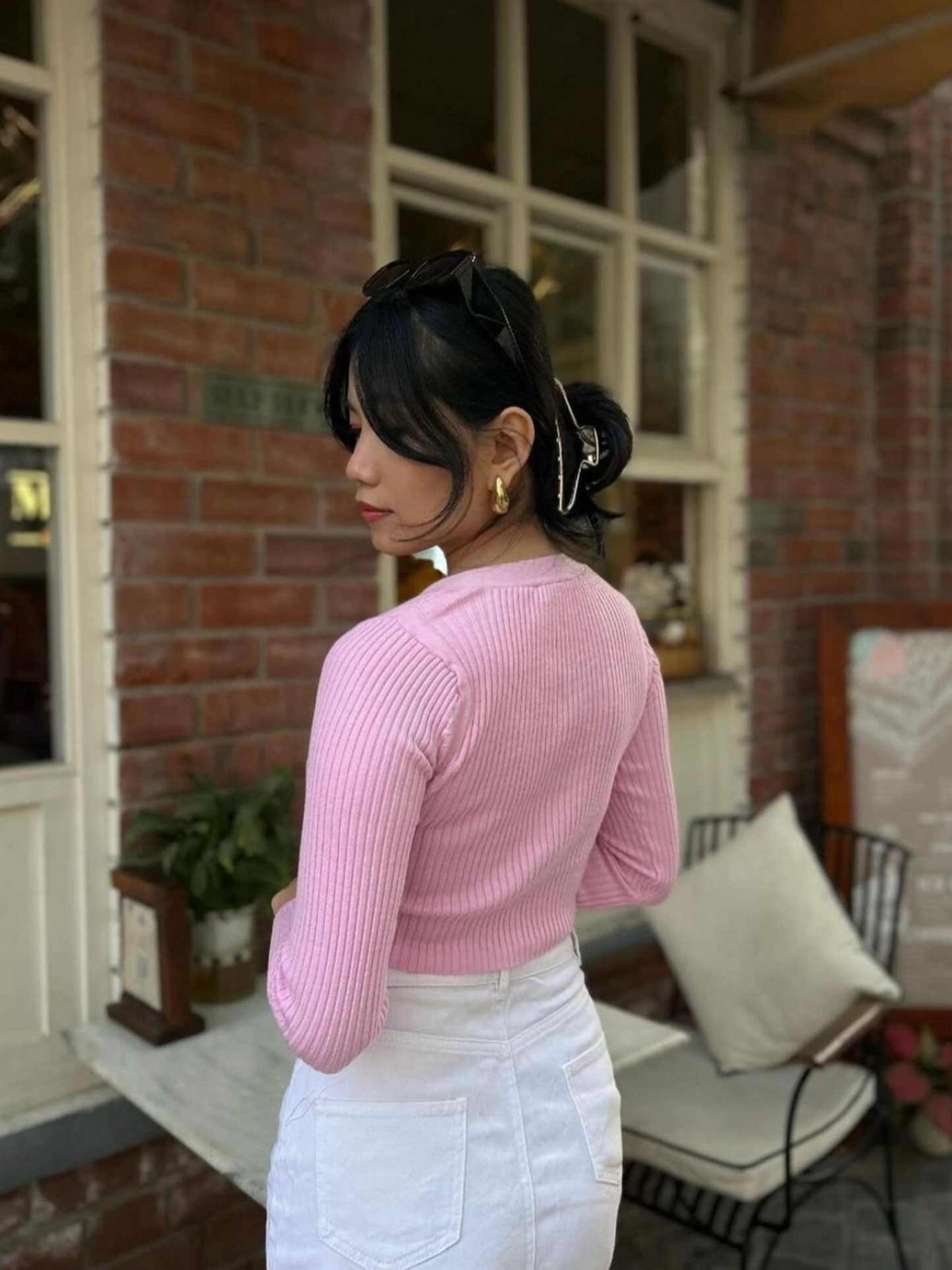 Cutest Baby Pink Knitted Top