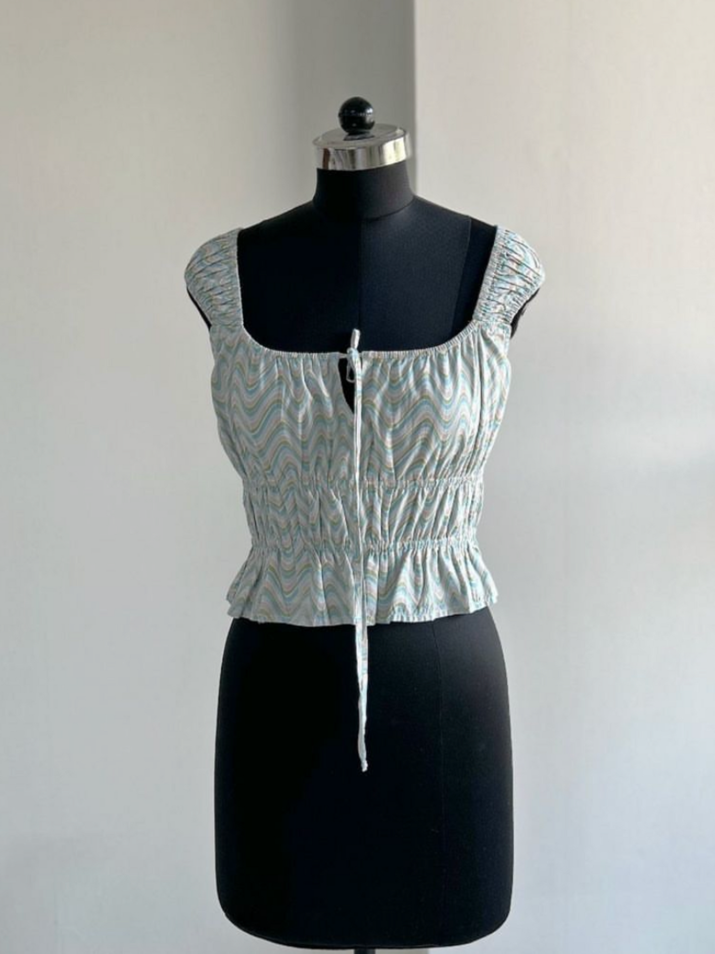 Beautiful Smocked Top in Cotton by A m e r i c a n E a g l e