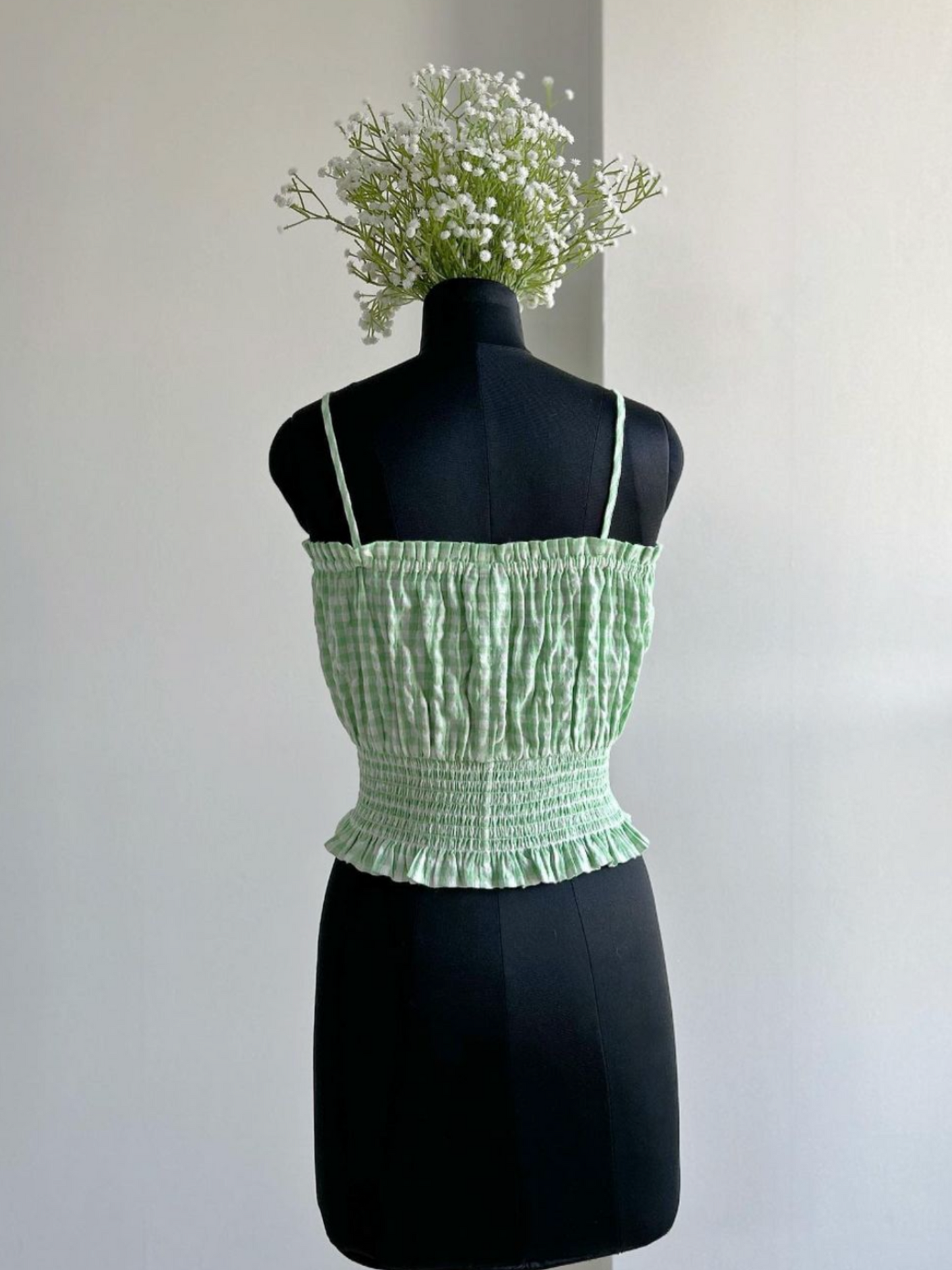 Cute GinghamTop in Cotton by T o p s h o p