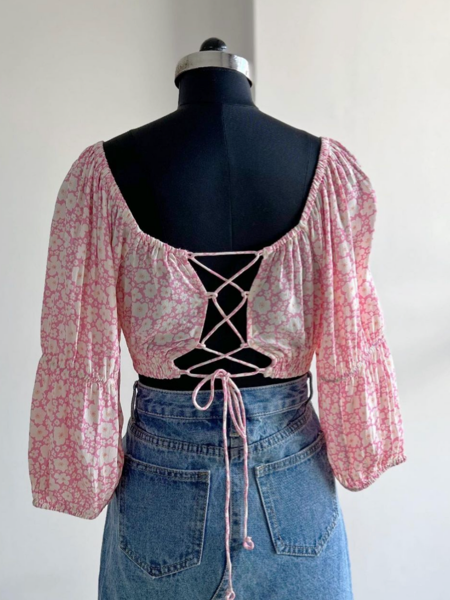 Beautiful Pink Floral Top by C o t t o n O n