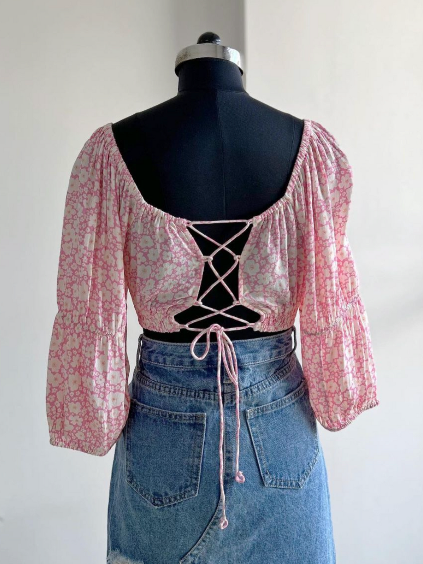 Beautiful Pink Floral Top by C o t t o n O n