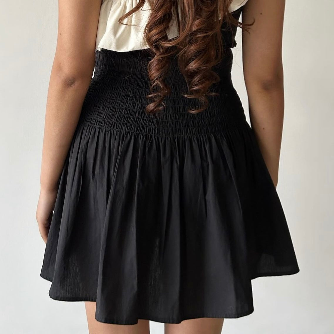 Smocked Skirt | Tube Dress in Cotton Poplin by

N e w L o o k