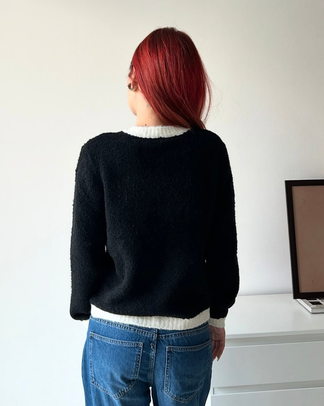 The Effortless Clean Girl Cardi in Black
