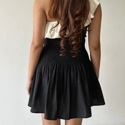 Smocked Skirt | Tube Dress in Cotton Poplin by

N e w L o o k
