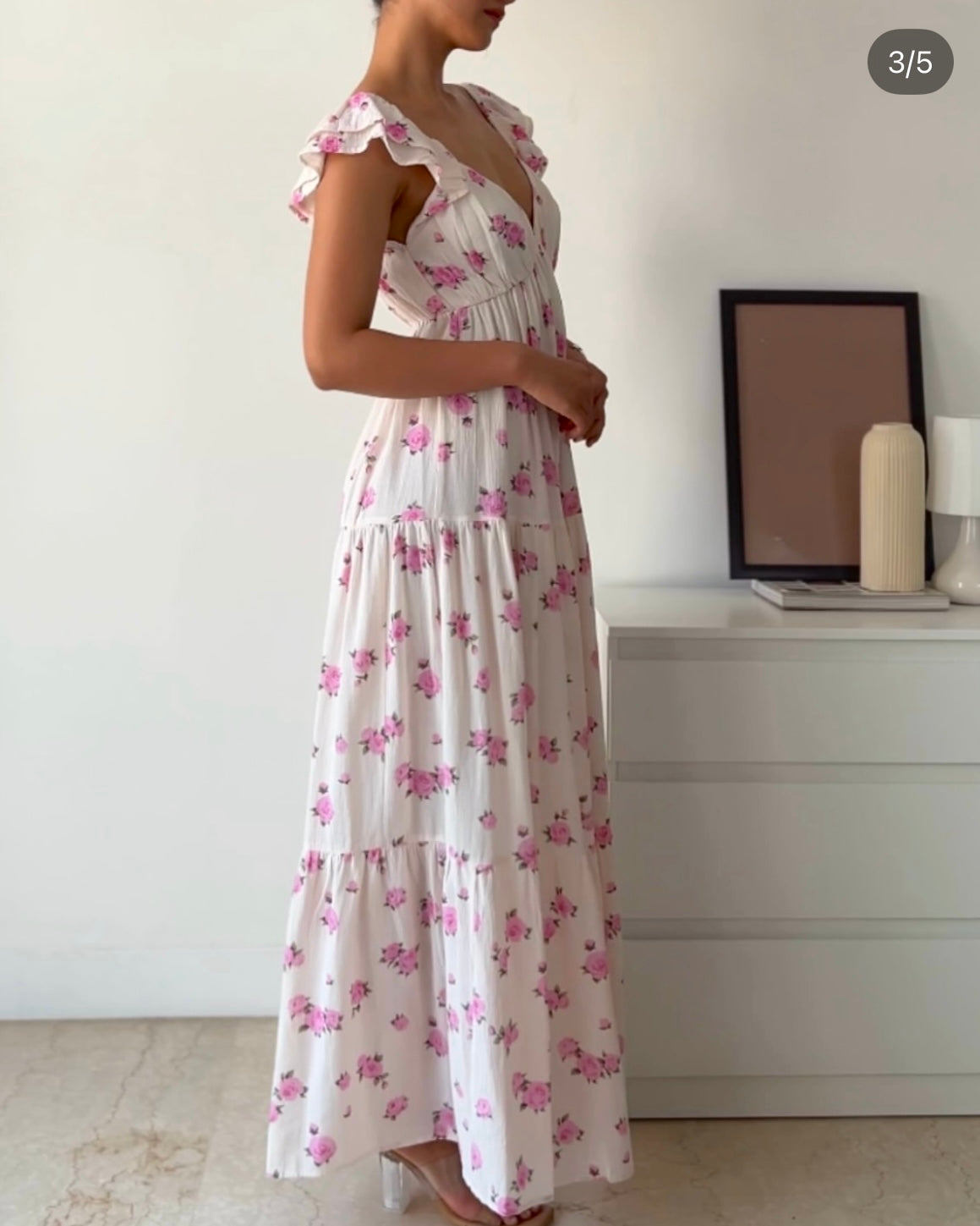 Coquette Core Dress in Cotton