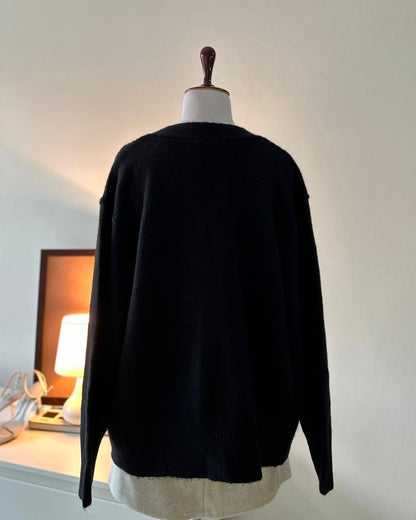 Unisex Timeless Soft Cardigan in Black
From N e w L o o k