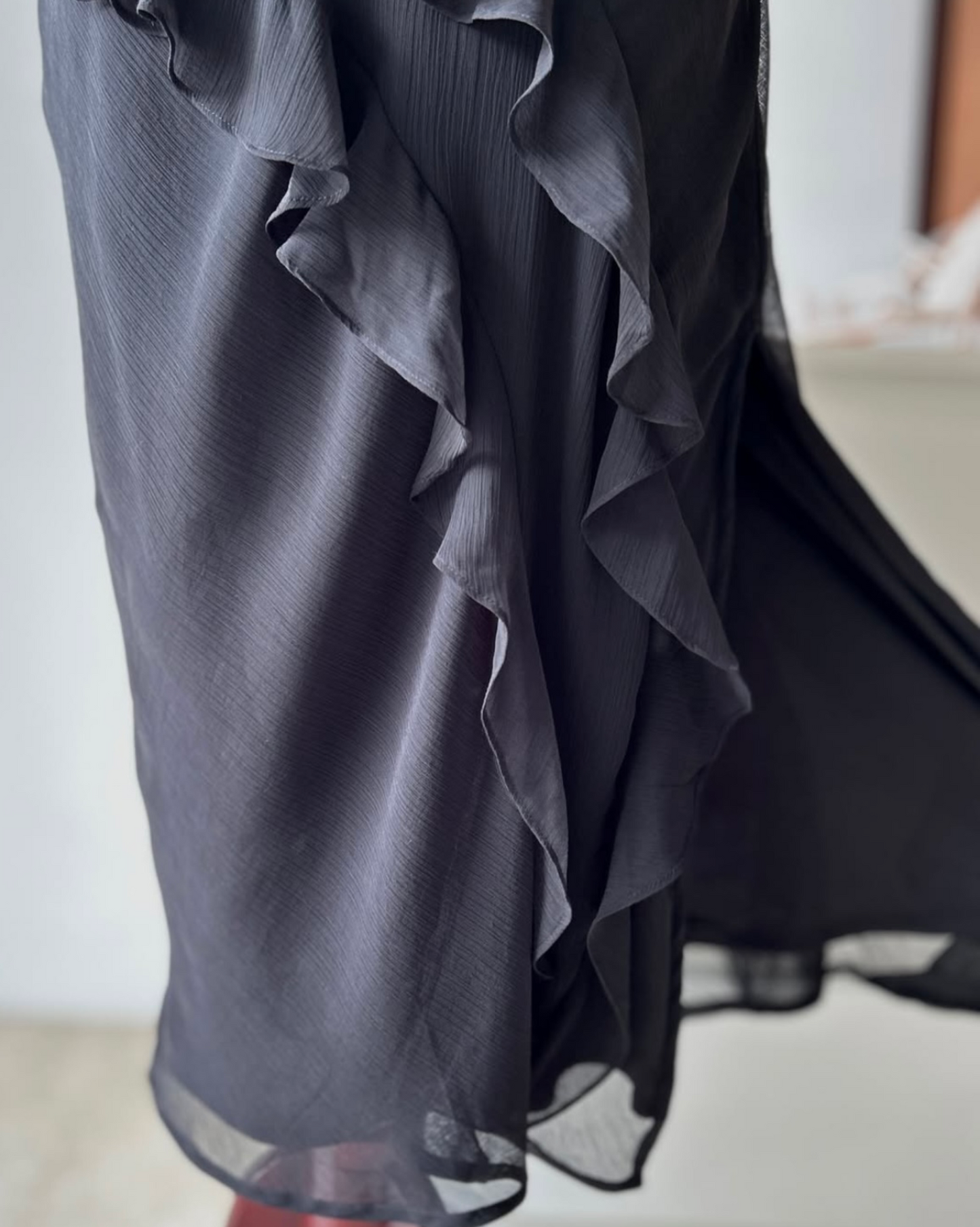 Black Frills Dress by 
N e v e r F u l l y D r e s s e d🌹