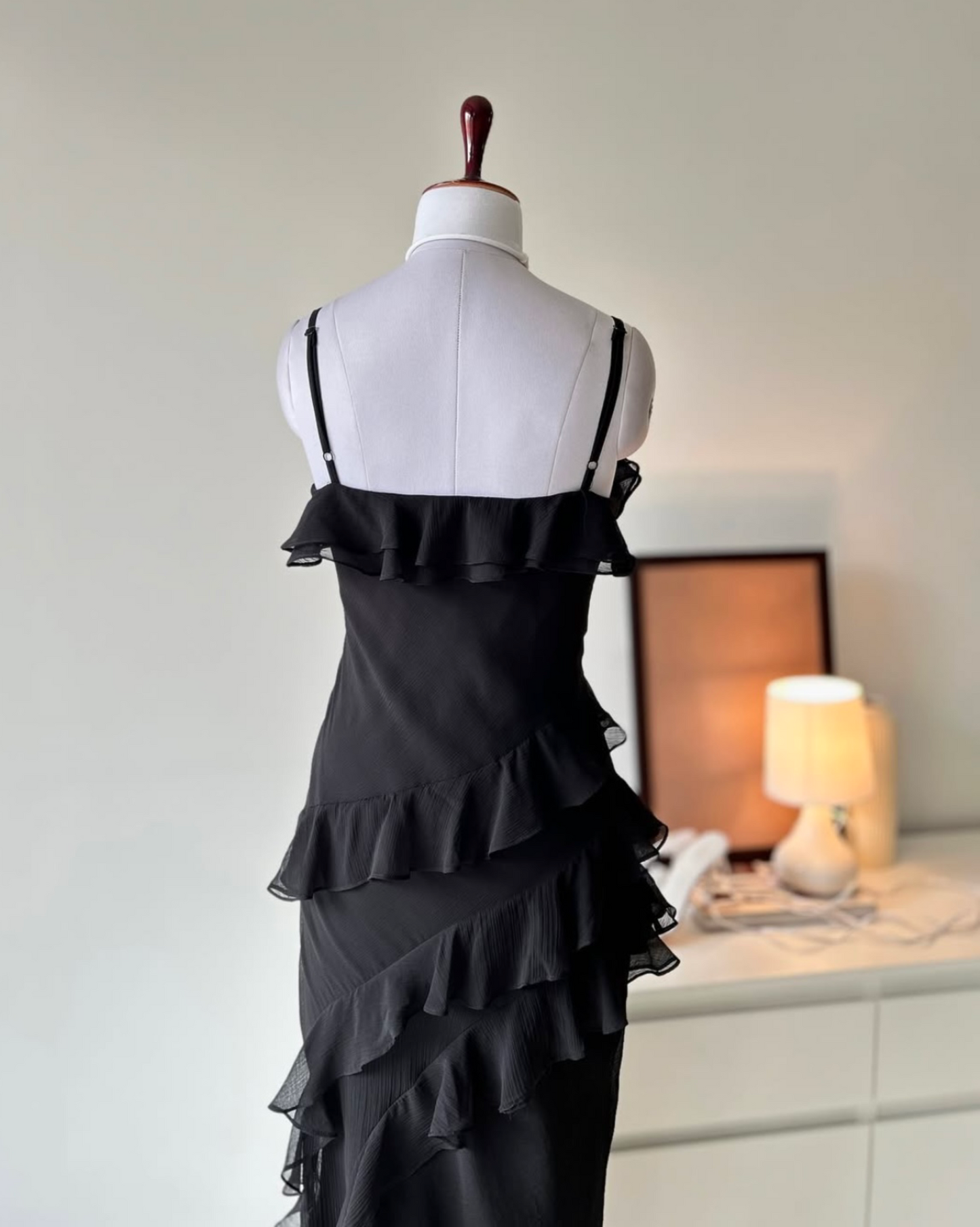 Black Frills Dress by 
N e v e r F u l l y D r e s s e d🌹