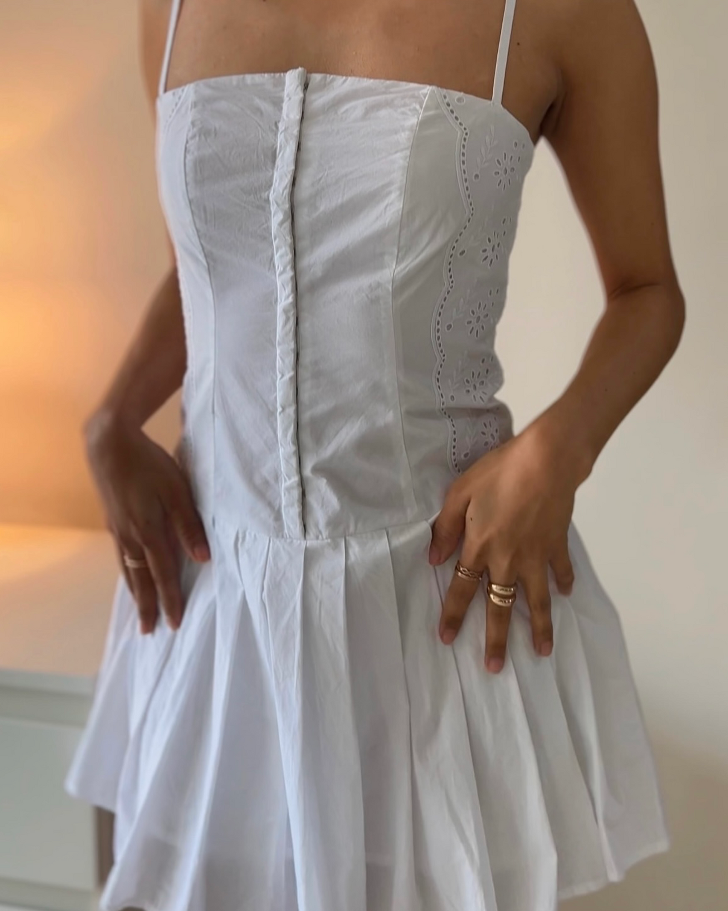The dress of our dreams 
Pinteresty Coquette Core Dress in Cotton