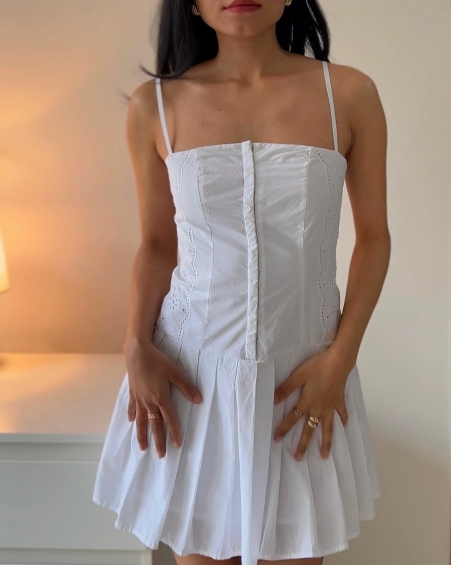 The dress of our dreams 
Pinteresty Coquette Core Dress in Cotton