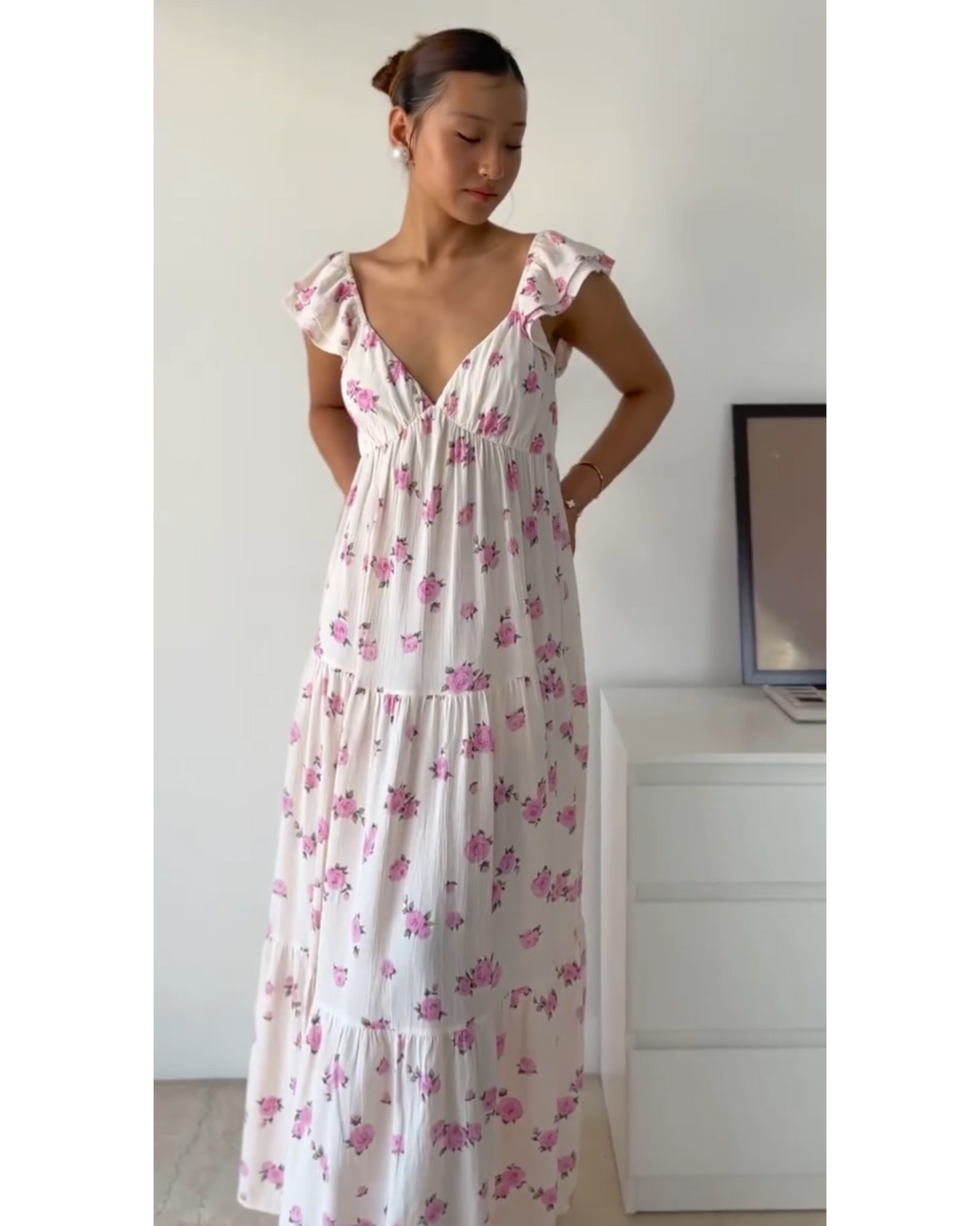 Coquette Core Dress in Cotton