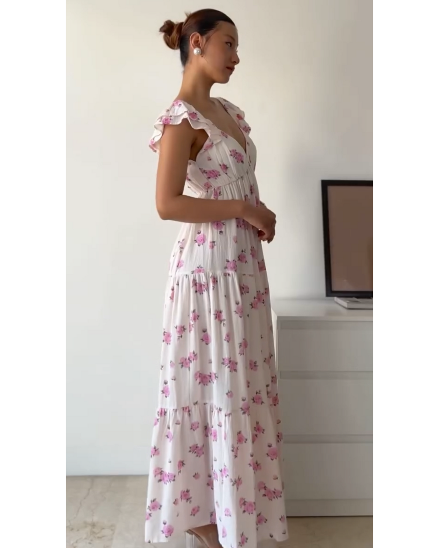 Coquette Core Dress in Cotton