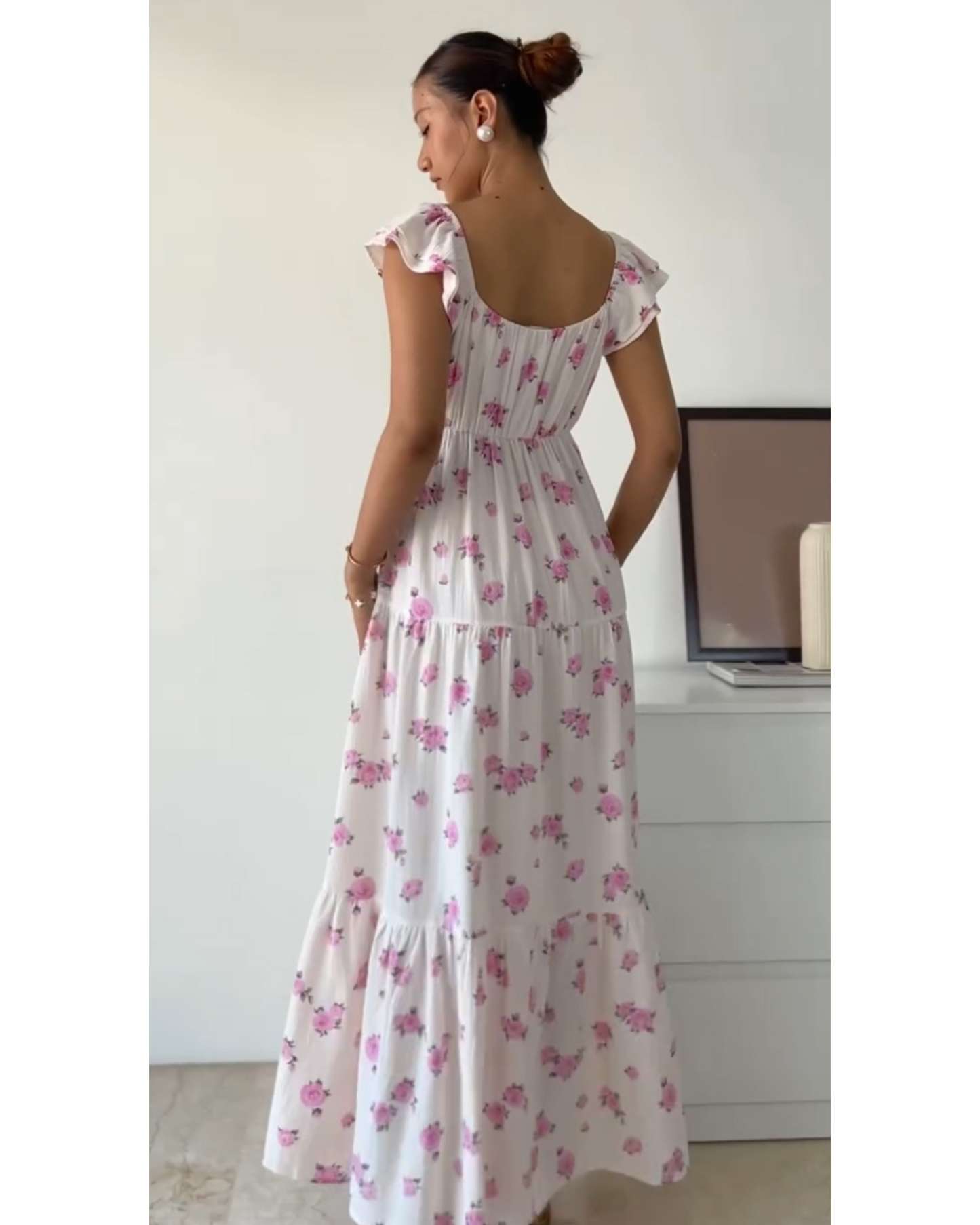 Coquette Core Dress in Cotton